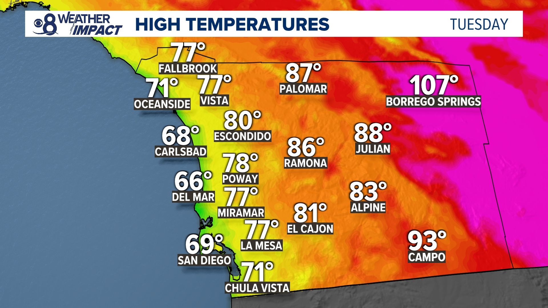 Heat in San Diego | Record-breaking temperatures | cbs8.com