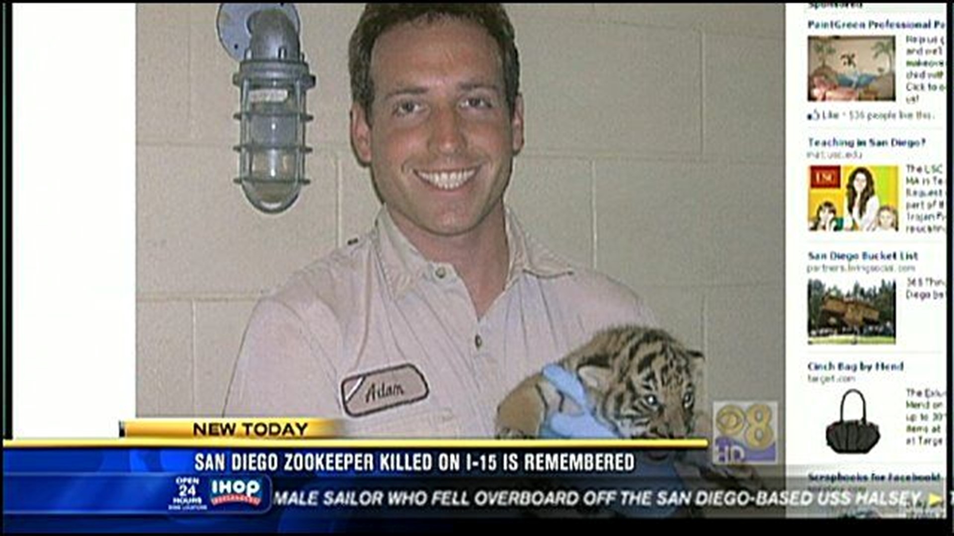 San Diego zookeeper killed on I15 remembered
