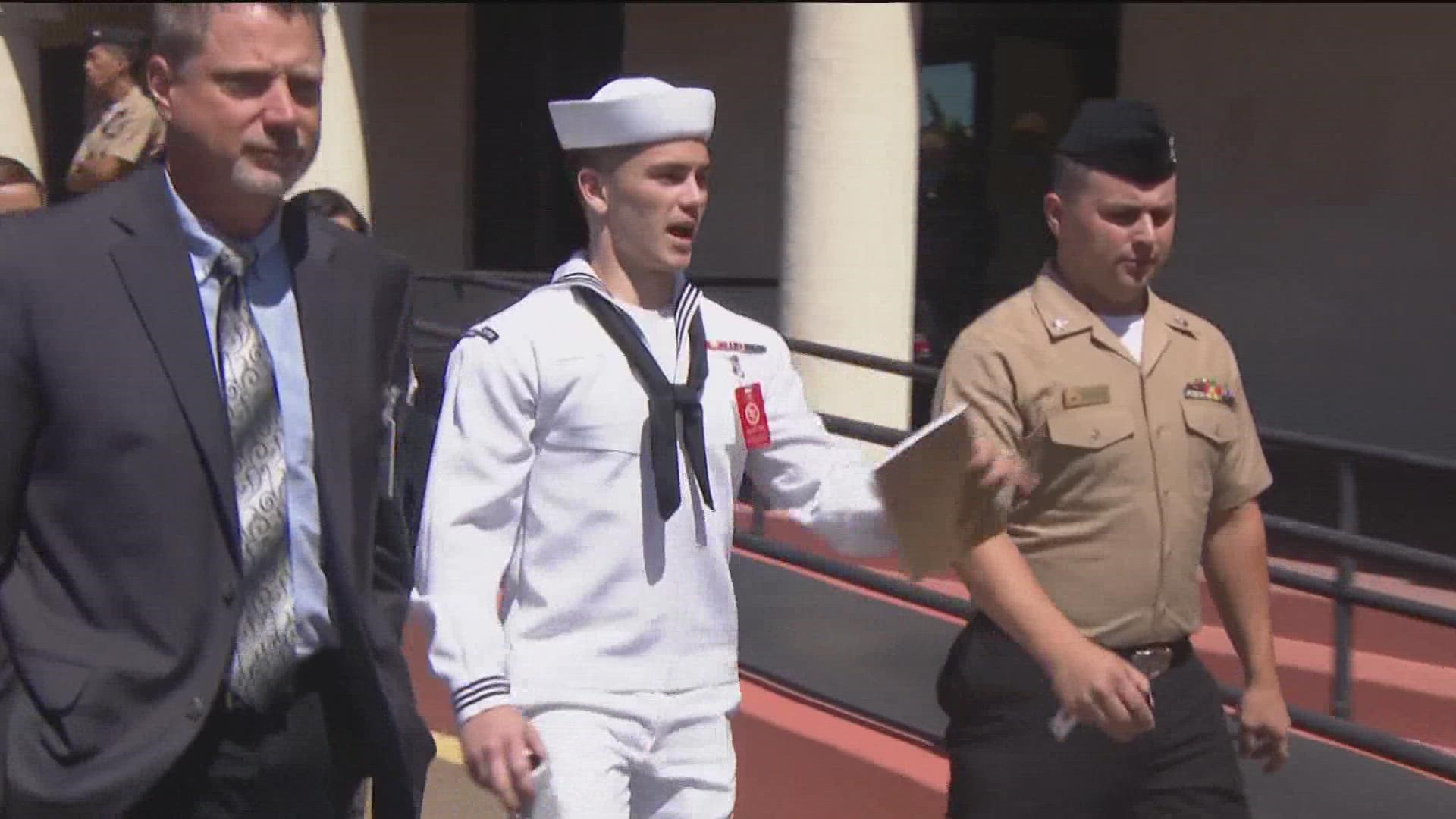 Trial begins for Navy sailor accused in USS Bonhomme Richard arson in