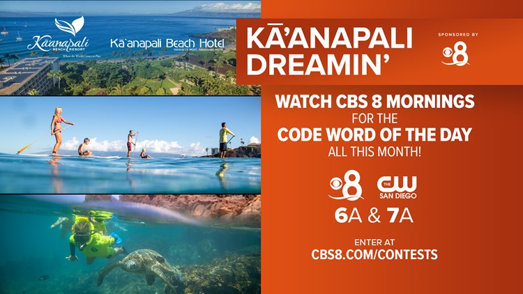 Kā’anapali Dreamin’ with CBS 8 Mornings!