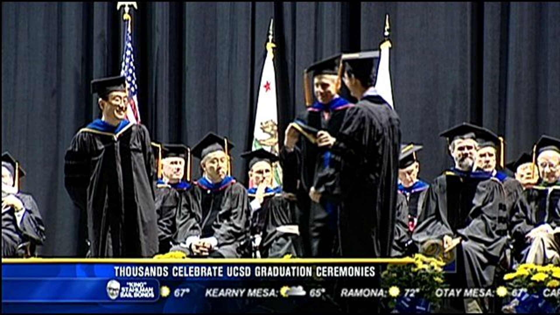UC San Diego commencement ceremonies begin