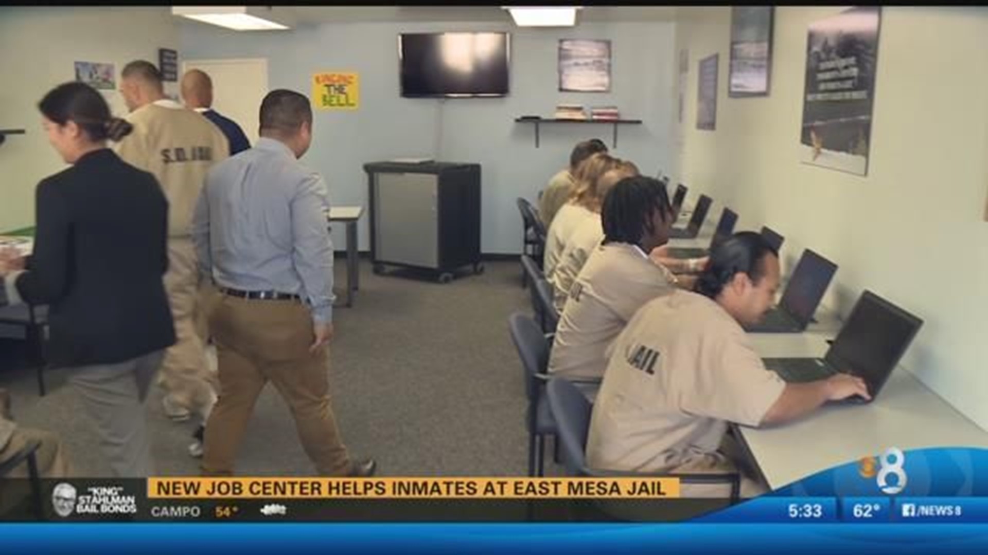 New job center helps inmates at East Mesa Jail