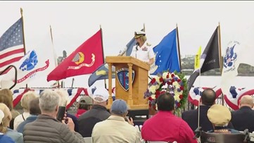 USS Midway Museum holds annual Memorial Day ceremony, honoring women in Naval aviation