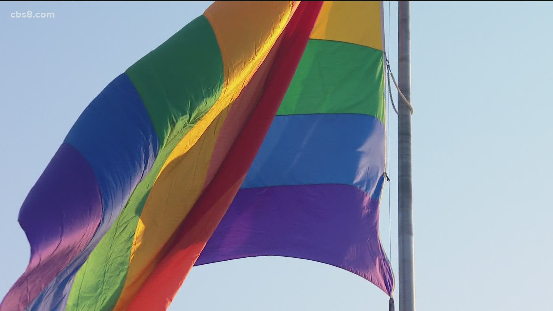 Hundreds of people celebrated Pride in Hillcrest Friday night, with different speakers including the mayor on how important it is to recognize the LGBTQ+ community