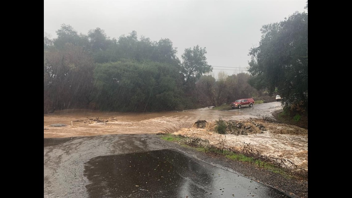 San Diego rivers flood as storm hammers region | cbs8.com