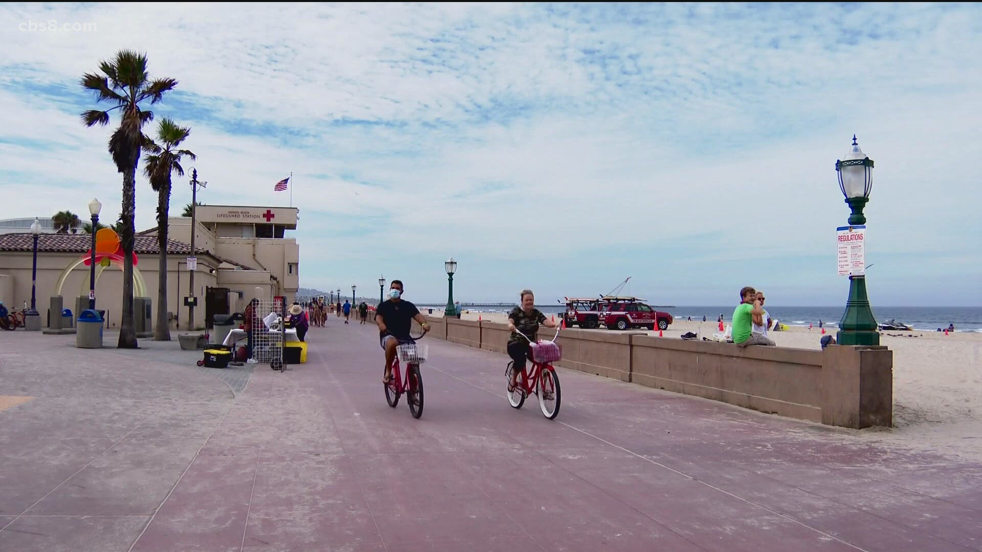 Temperatures rise nationwide, including San Diego