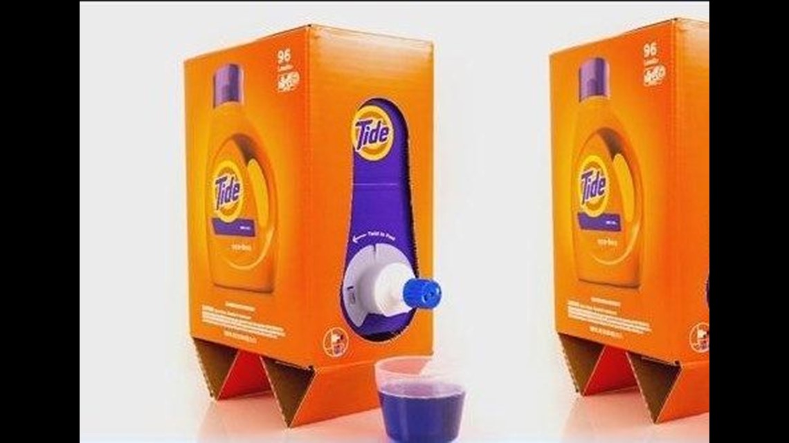 Some think new Tide box looks like boxed wine | cbs8.com