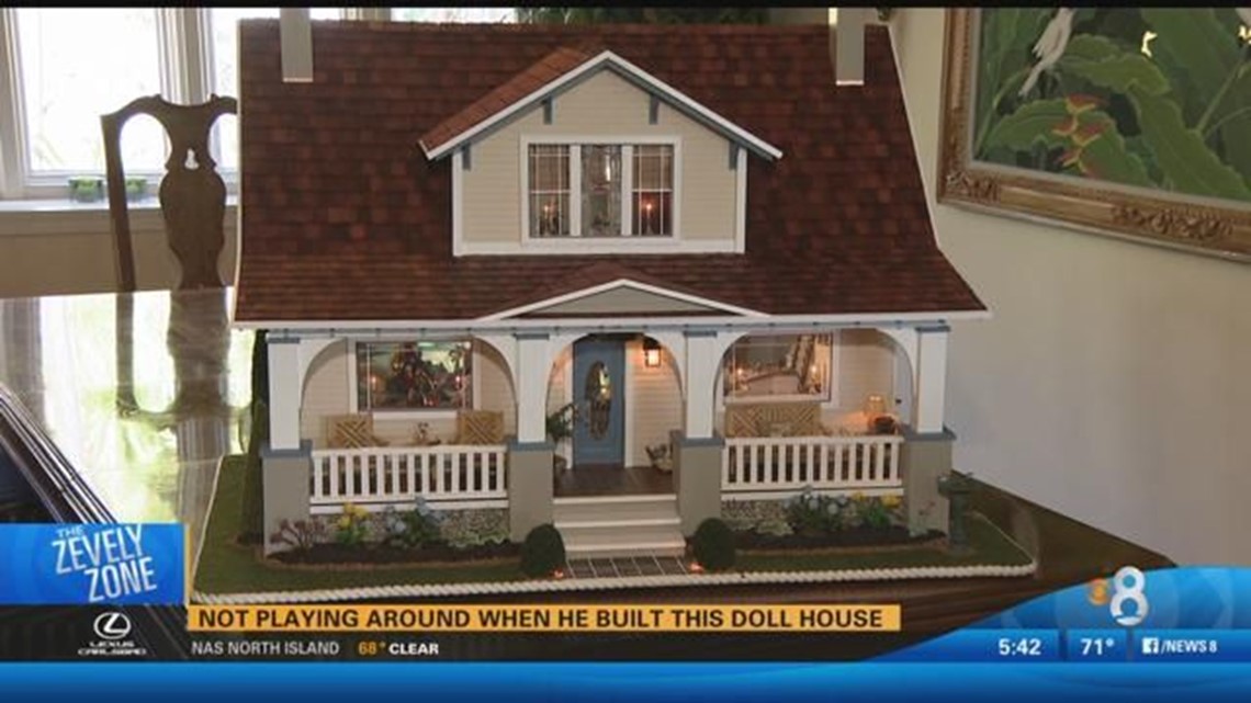 Not playing around when man builds doll house | cbs8.com