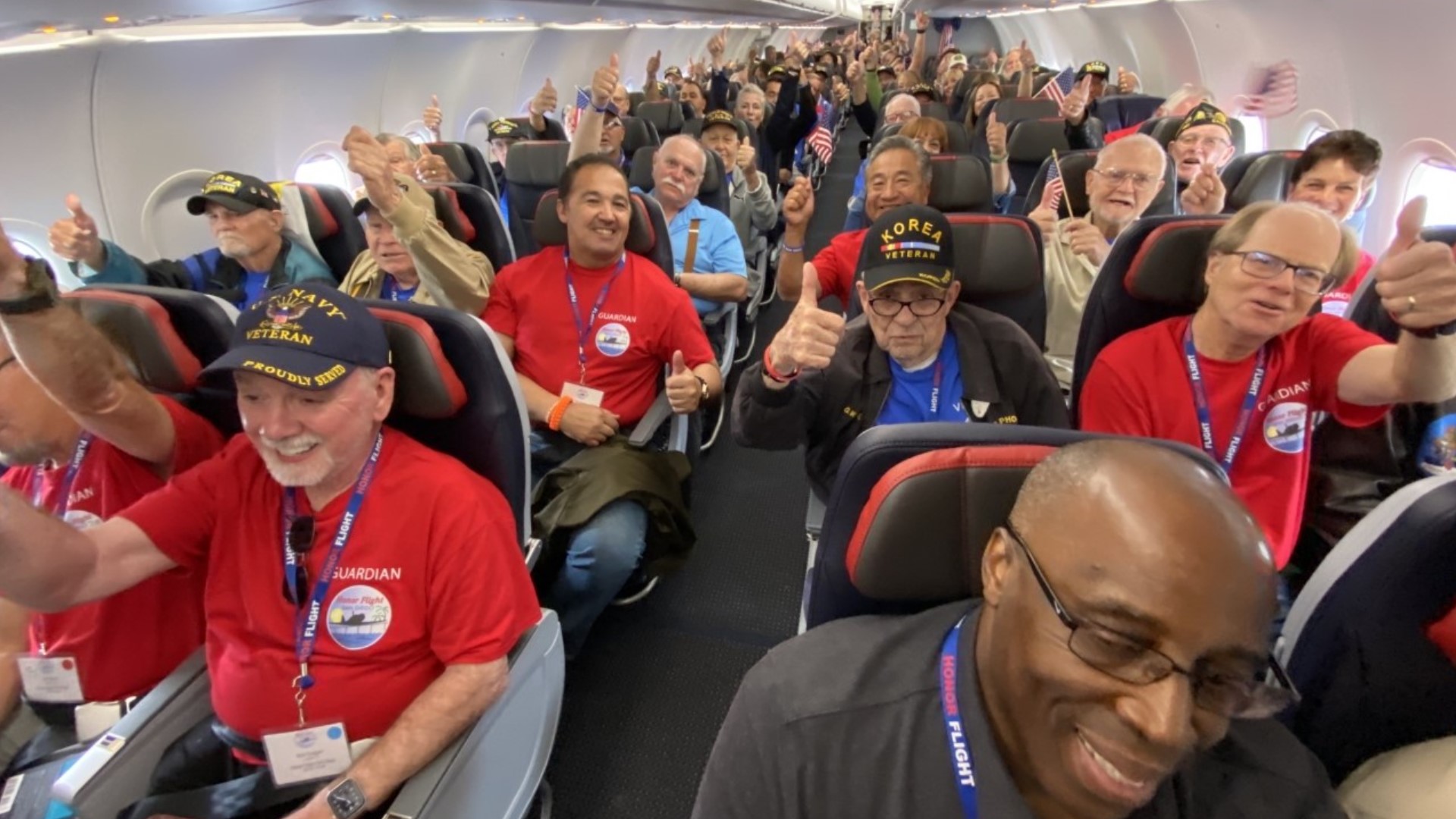 CBS 8 was proud to support Honor Flight 2022 where eighty-five veterans completed a three-day trip to Washington DC.