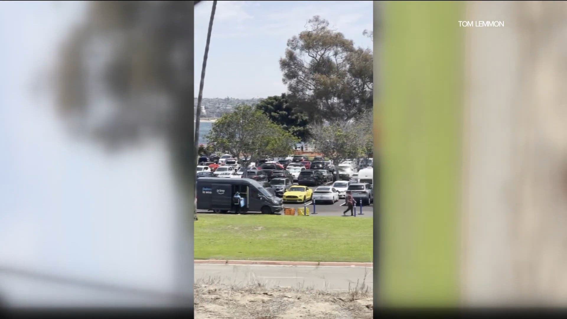 San Diego City Council calls for Amazon to stop using public parks as distribution sites; Crown Point Park cited as delivery hub