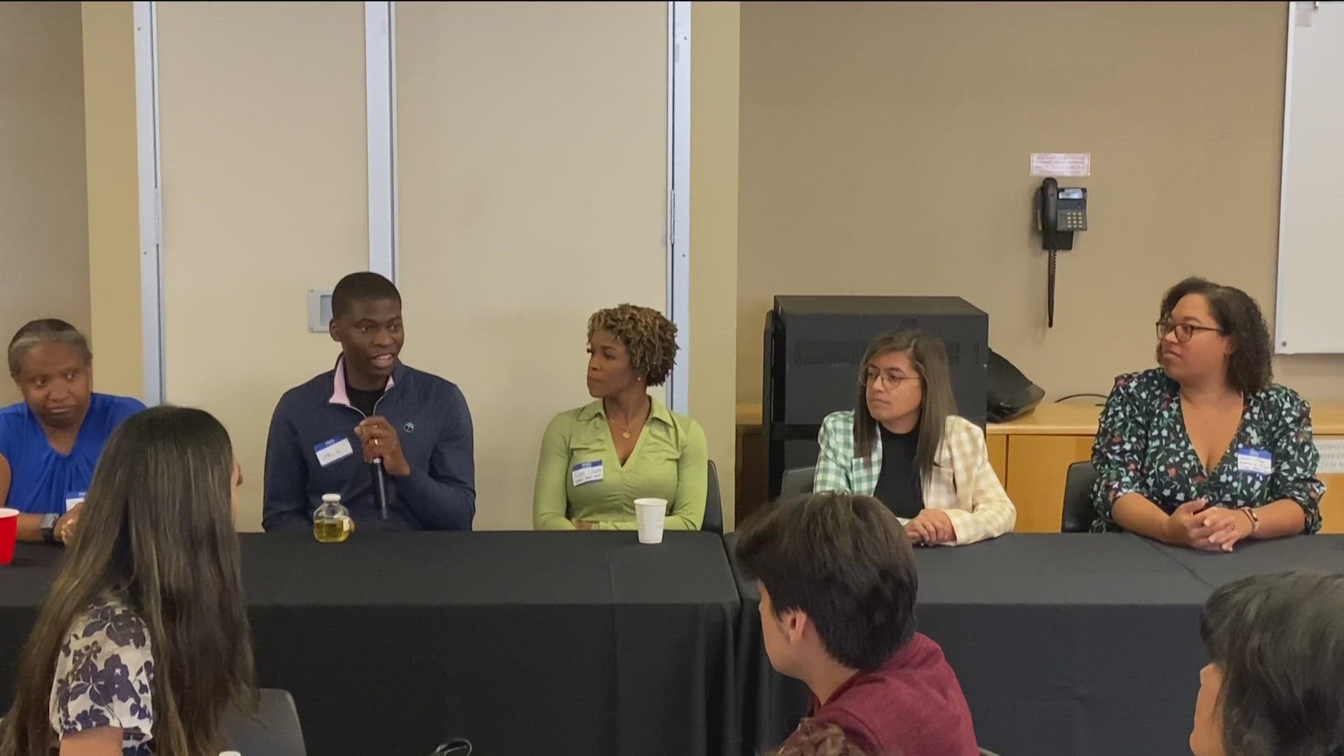 The San Deigo Association of Black Journalists held an event for future journalists and reporters.