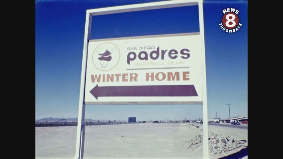 San Diego Padres Spring Training in Yuma, Arizona in 1971