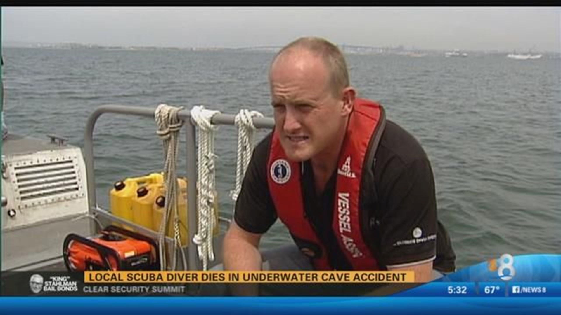 San Diego scuba diver dies in underwater cave accident