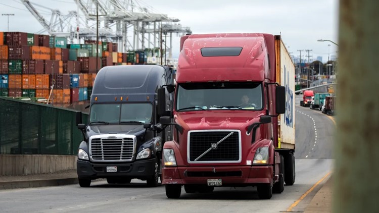 Big change for big rigs: California unveils mandate to phase out diesel trucks