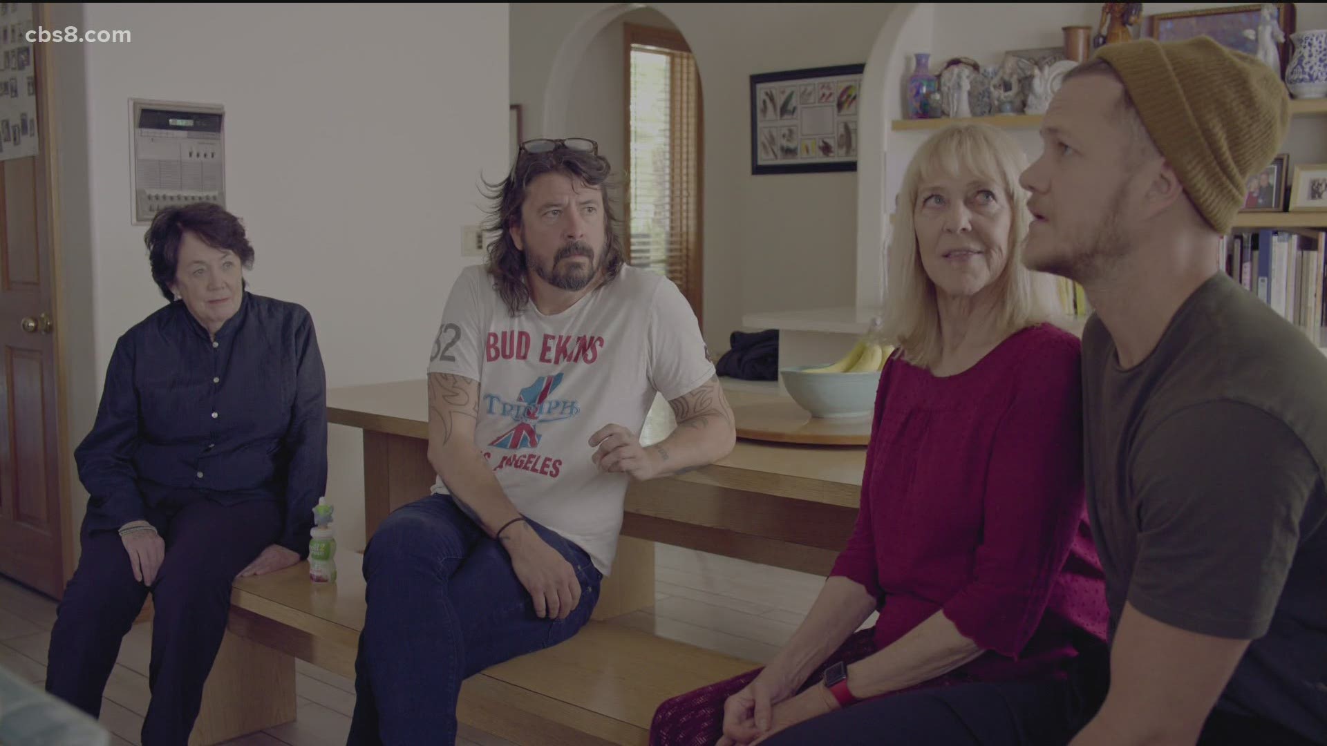 Dave Grohl and his mother Virginia's new six-part show "From Cradle to Stage" starts Thursday on Paramount Plus with Dan Reynolds and his mom Christine.