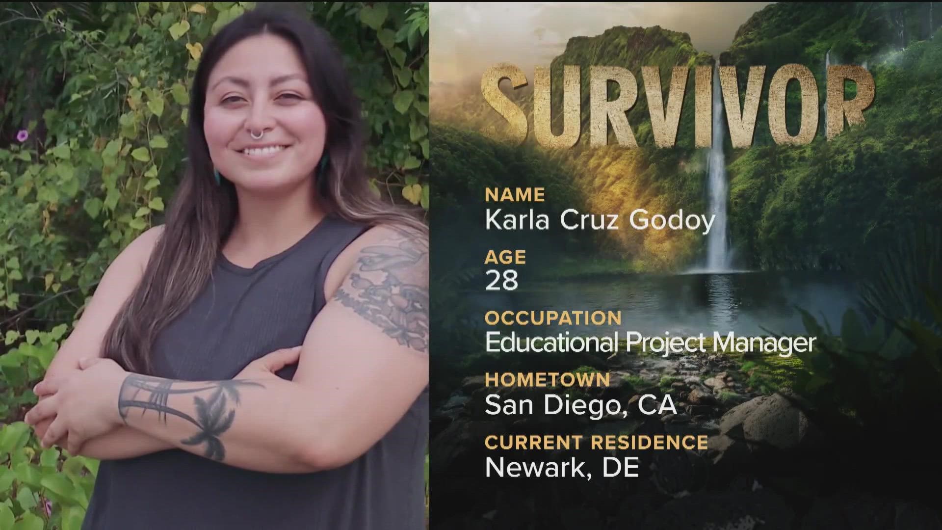 San Diegan competes in the 43rd season of hit TV show, 'Survivor.'