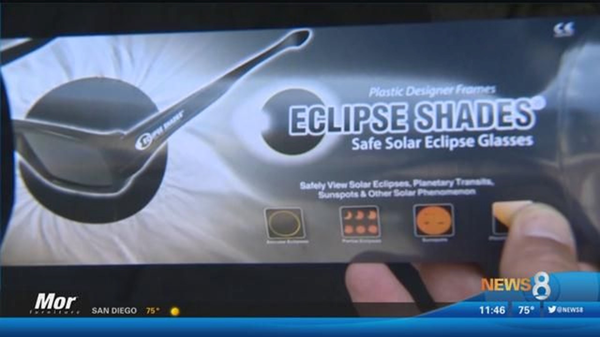 NASA issues safety warnings on fake solar eclipse viewing glasses