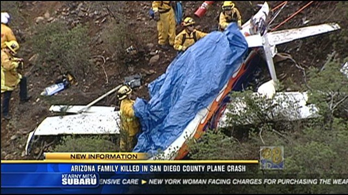 Arizona family killed in San Diego County plane crash | cbs8.com