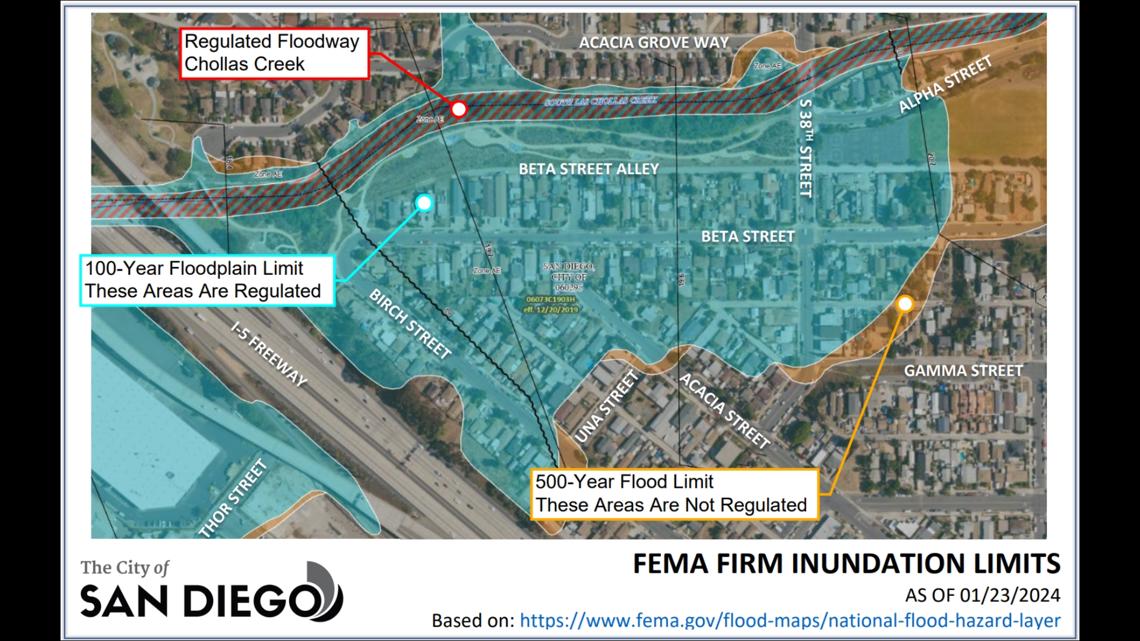 San Diego Flood FEMA Maps
