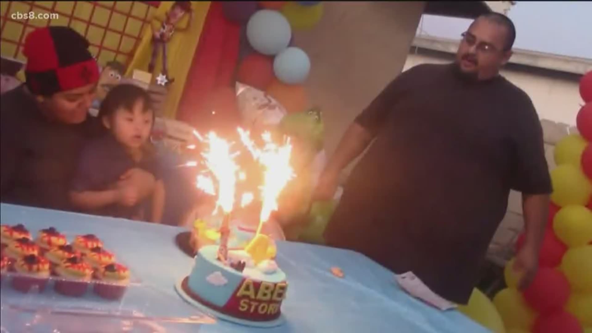 An Imperial Beach mother who could not afford a birthday party for her four-year-old son with Down Syndrome took to social media to simply ask for cake mix.