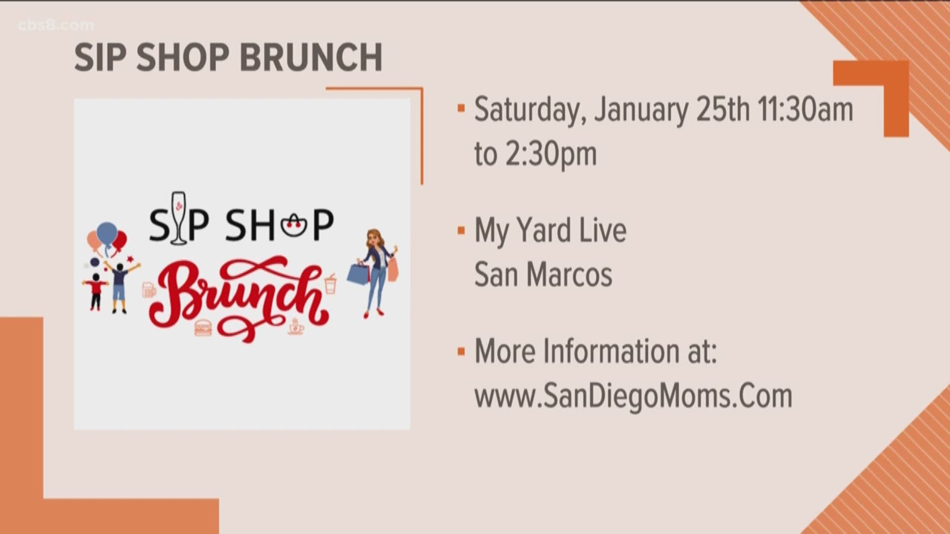 This Saturday you can Sip, Shop, Brunch and support mom businesses.