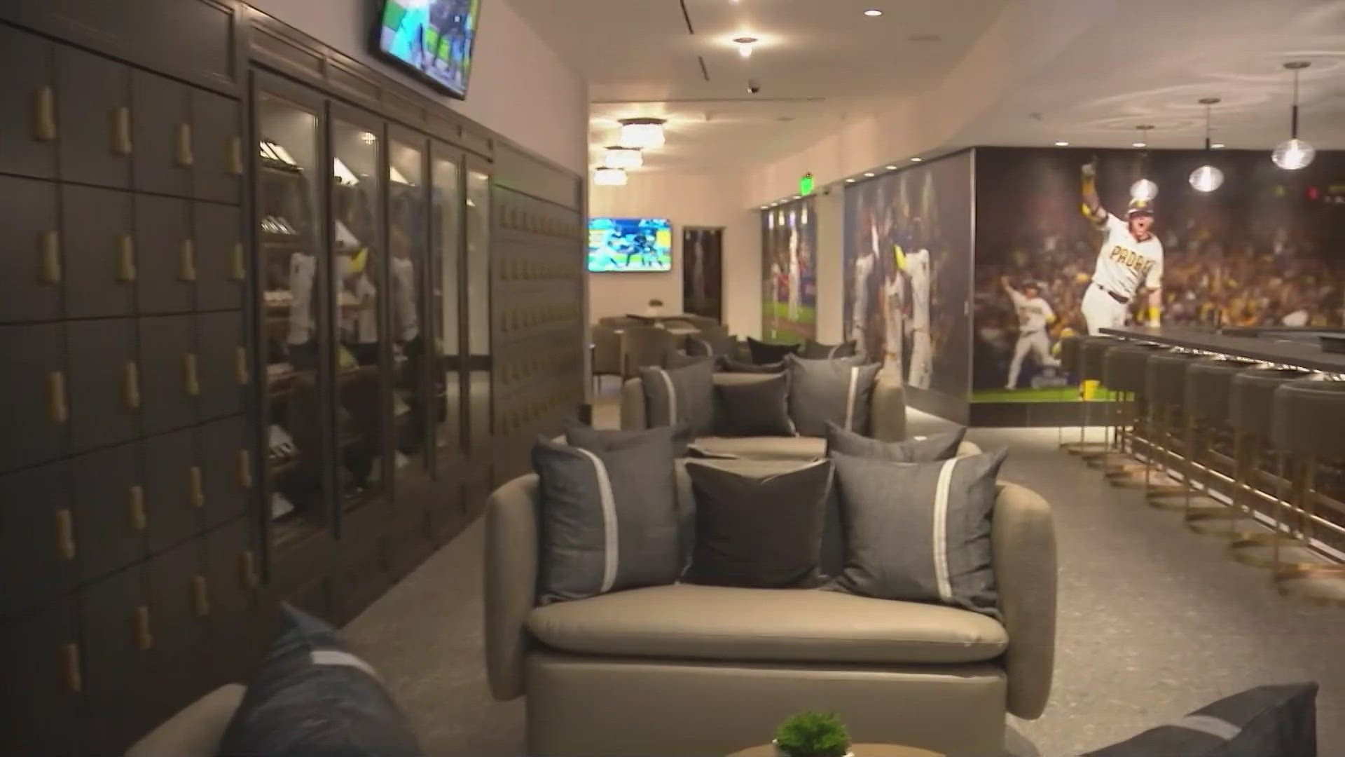 Curt Waugh with the San Diego Padres gave CBS 8 a behind the scenes look at the Home Plate Club and talked about some of the perks of watching the game from there.