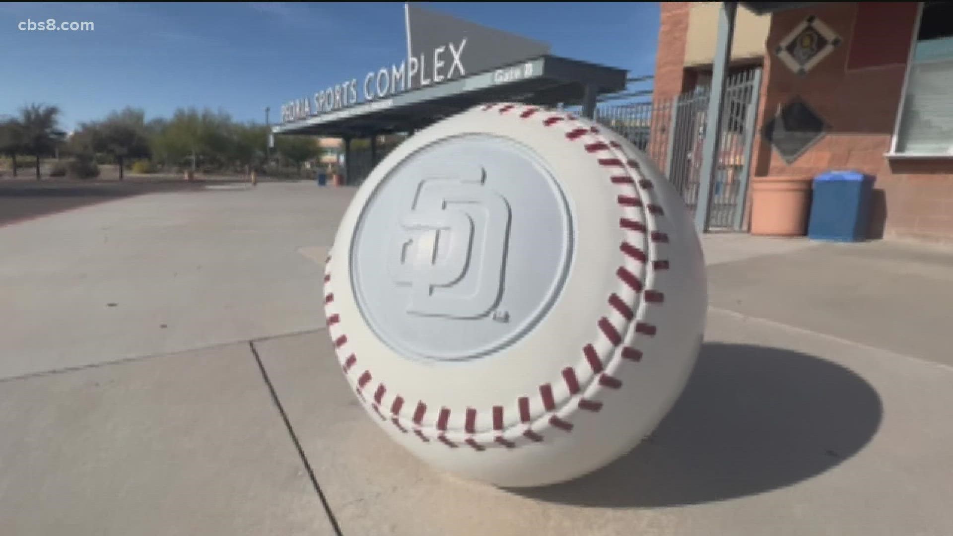 For the San Diego Padres, their home for the next couple of weeks will be in Peoria, Arizona.