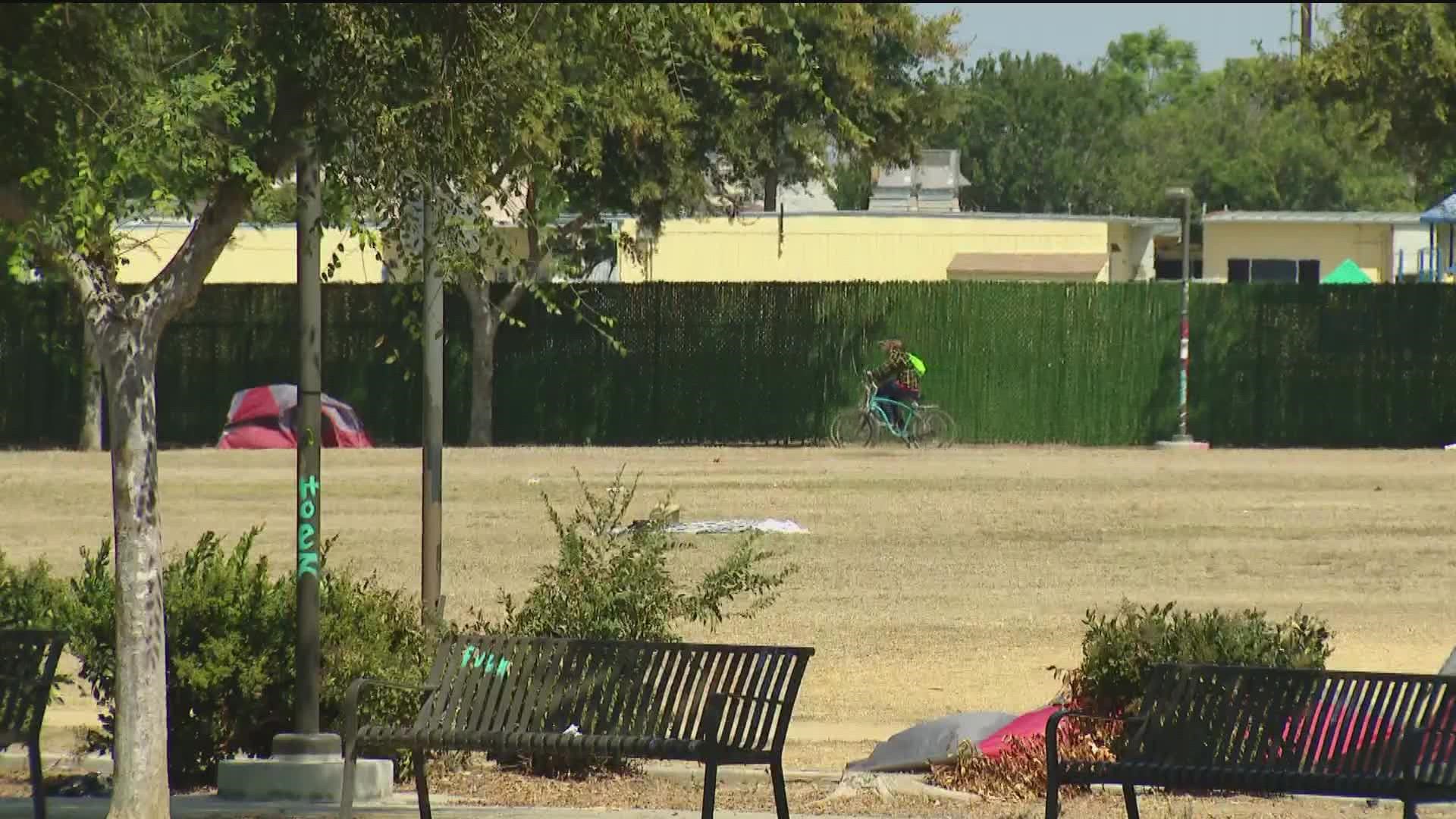Council member John McCann told CBS 8 he will propose a ban on encampments within 500 feet of schools.