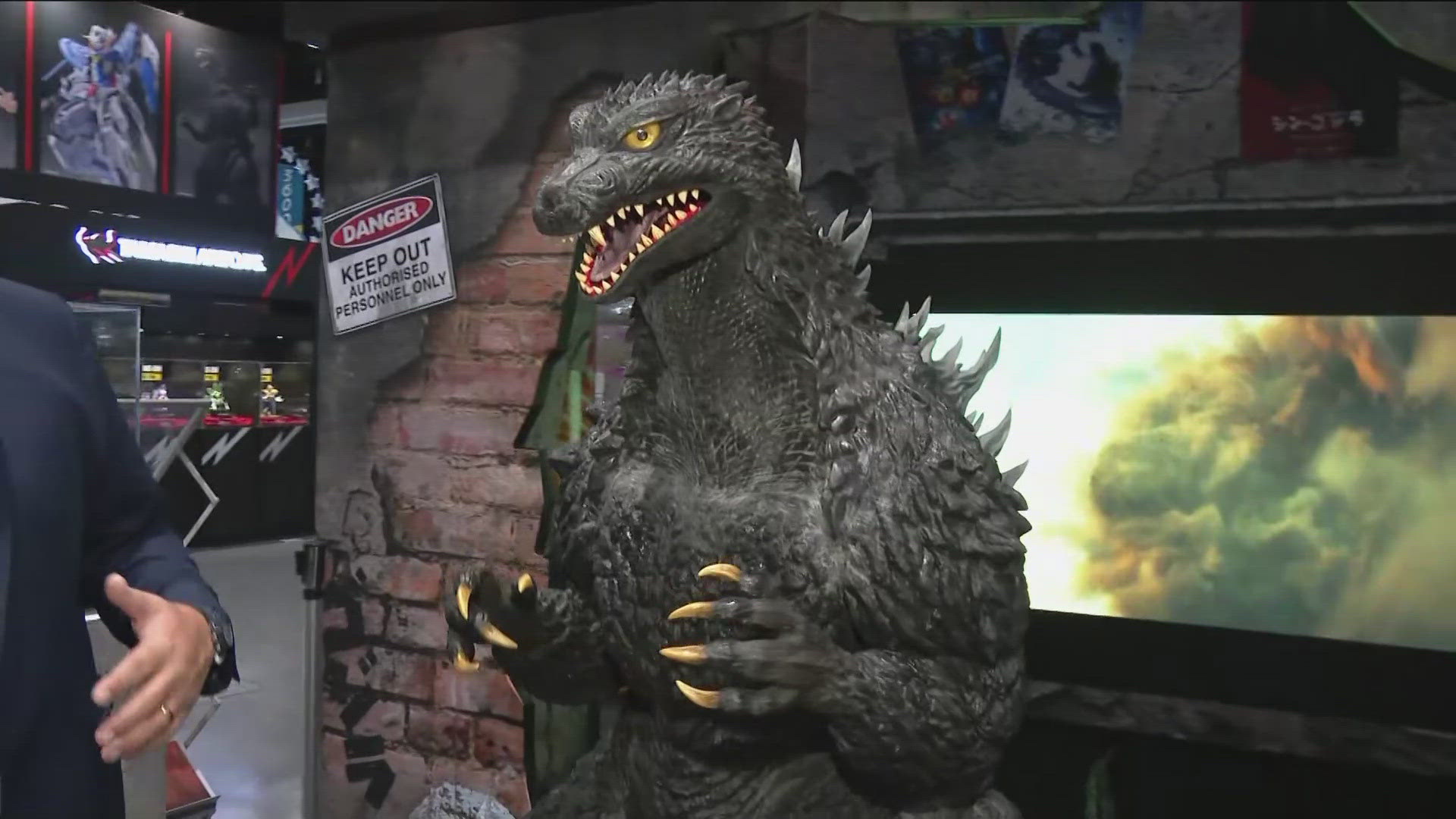 CBS 8's Chris Gros spoke with a representative from Bandai Namco about how the company is celebrating Godzilla's anniversary, and what fans can expect at Comic-Con. 