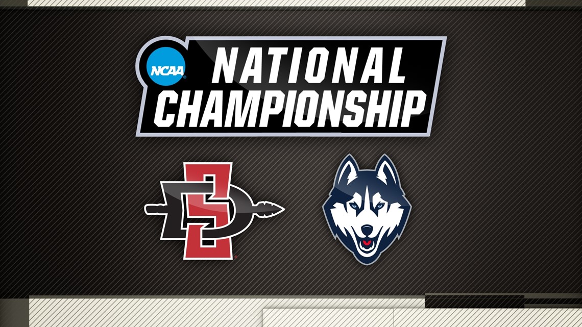 How to watch SDSU Aztecs vs UConn Huskies NCAA title game Monday