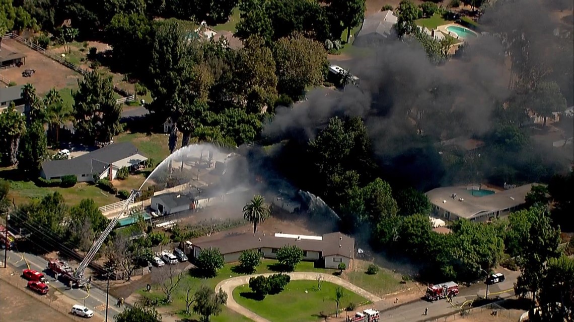 Man Found Dead After El Cajon House Fire And SWAT Standoff | Cbs8.com