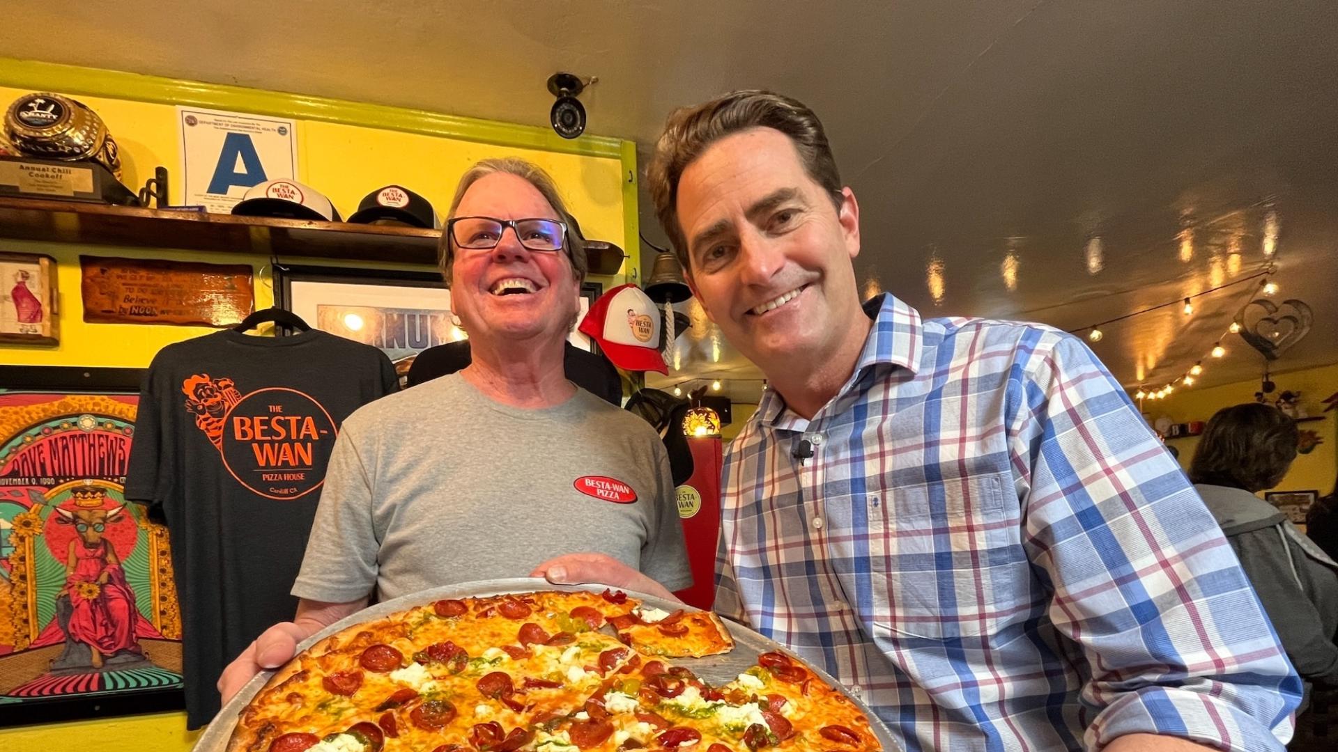 The Besta Wan Pizza House celebrates its 60th anniversary on March 12.