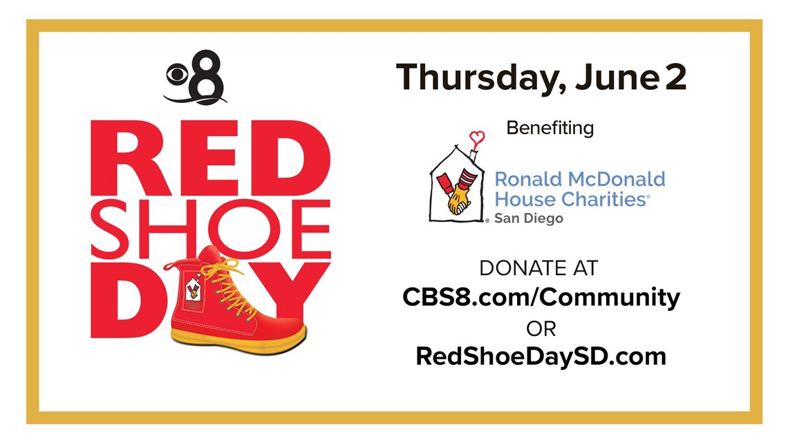 Red Shoe Day supports San Diego Ronald McDonald House - Vimarsana News