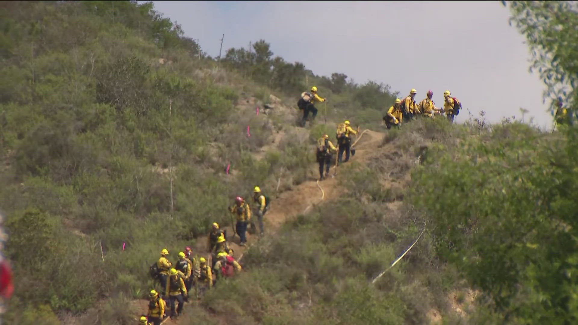 San Diego's first responders participate in wildfire preparedness drill ...
