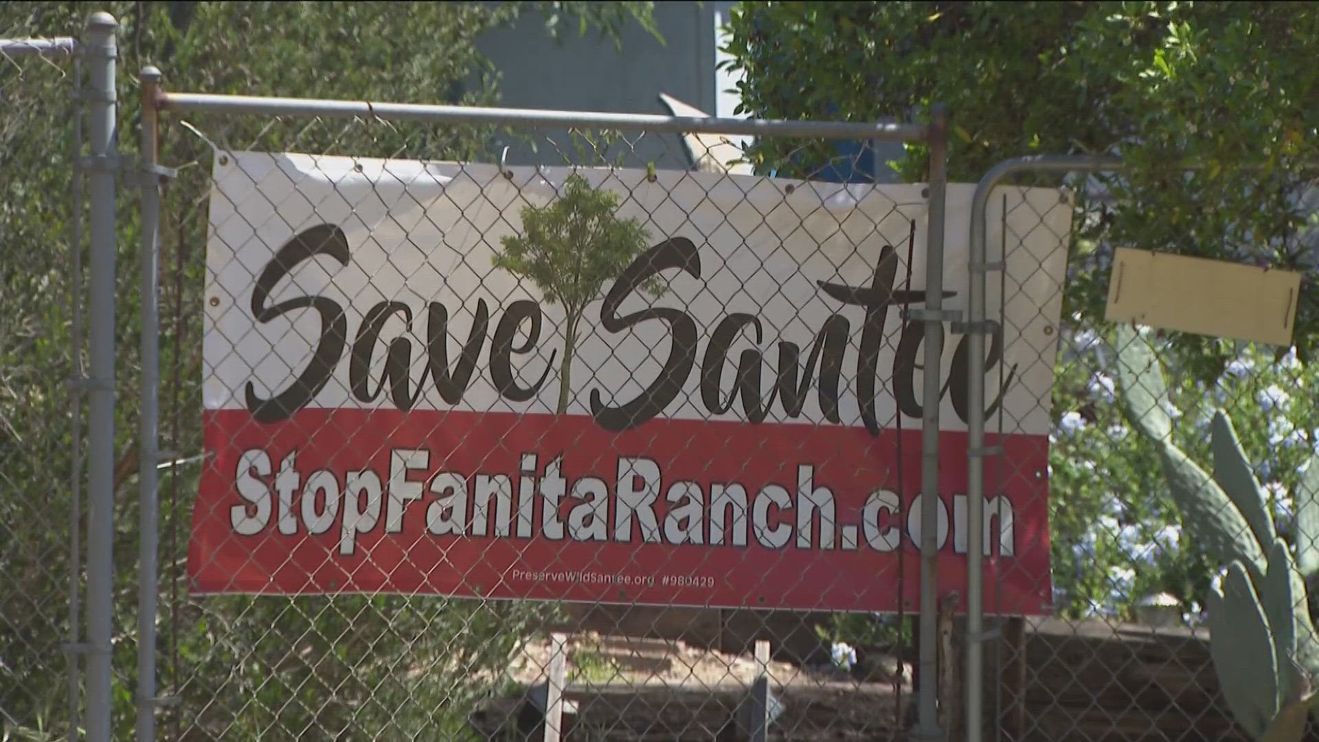 Environmental groups say the property, located in the northern part of Santee, has burned 65 times in the last 100 years.