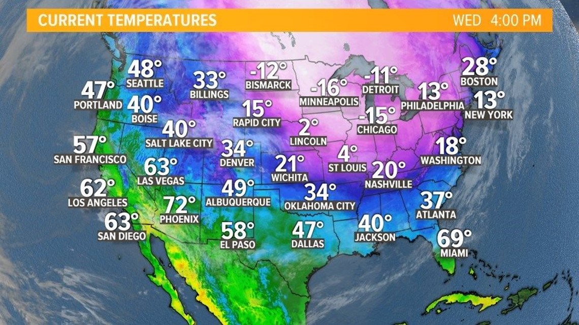 News 8's family and friends coping in polar vortex