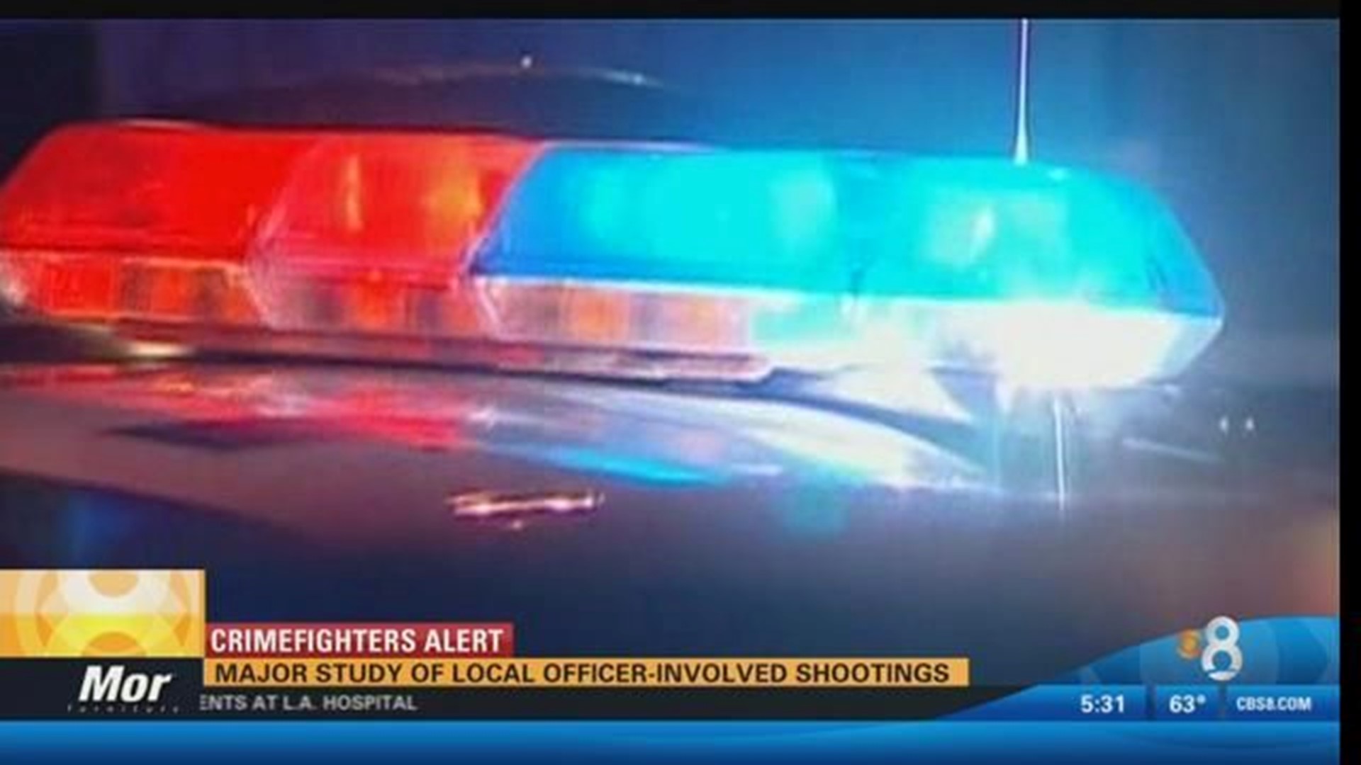 Major study of local officer-involved shootings released | cbs8.com