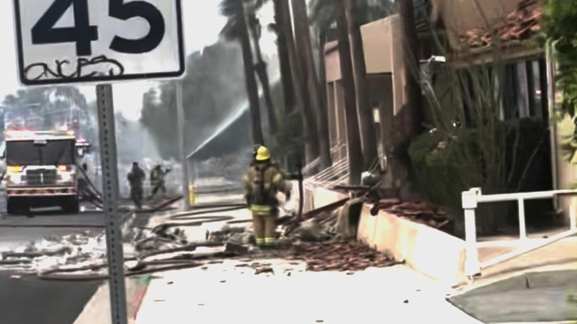 CBS 8's Esmeralda Perez reports on the explosion outside a fertility center in Palm Springs that the FBI is calling an "intentional act of terrorism."