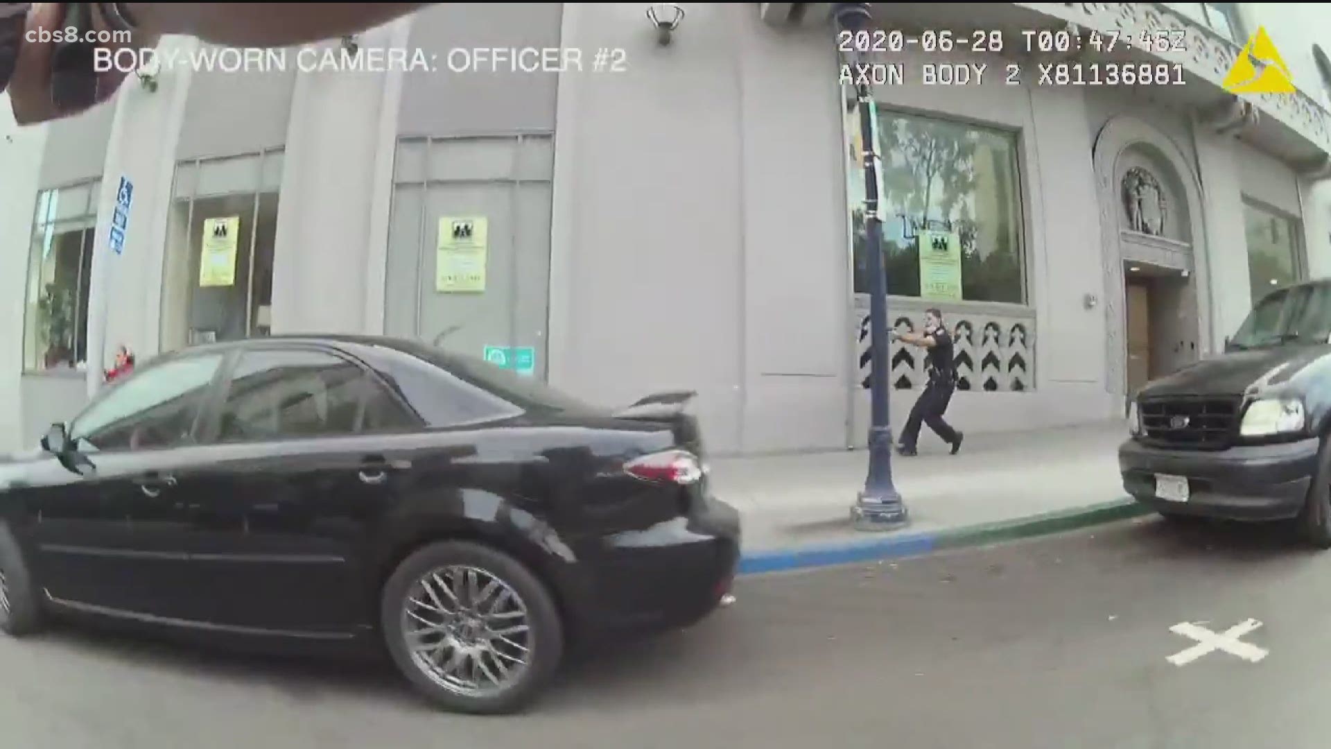 SDPD released what they called "critical incident video" of the shooting Sunday afternoon.