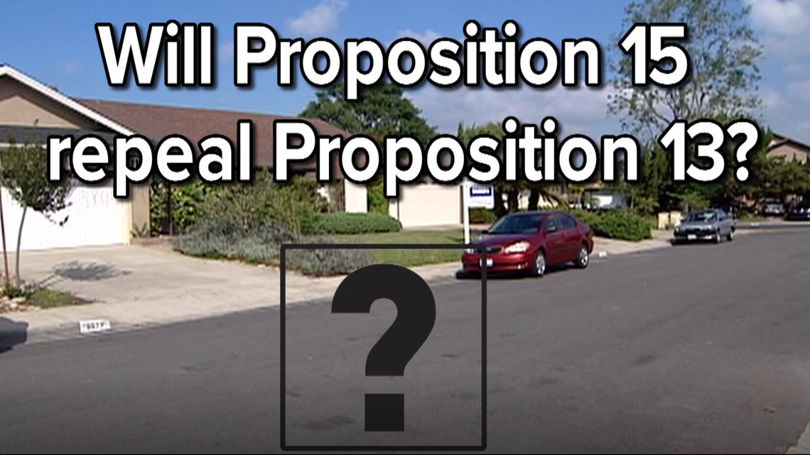 Will prop 15 repeal prop 13 for California homeowners?