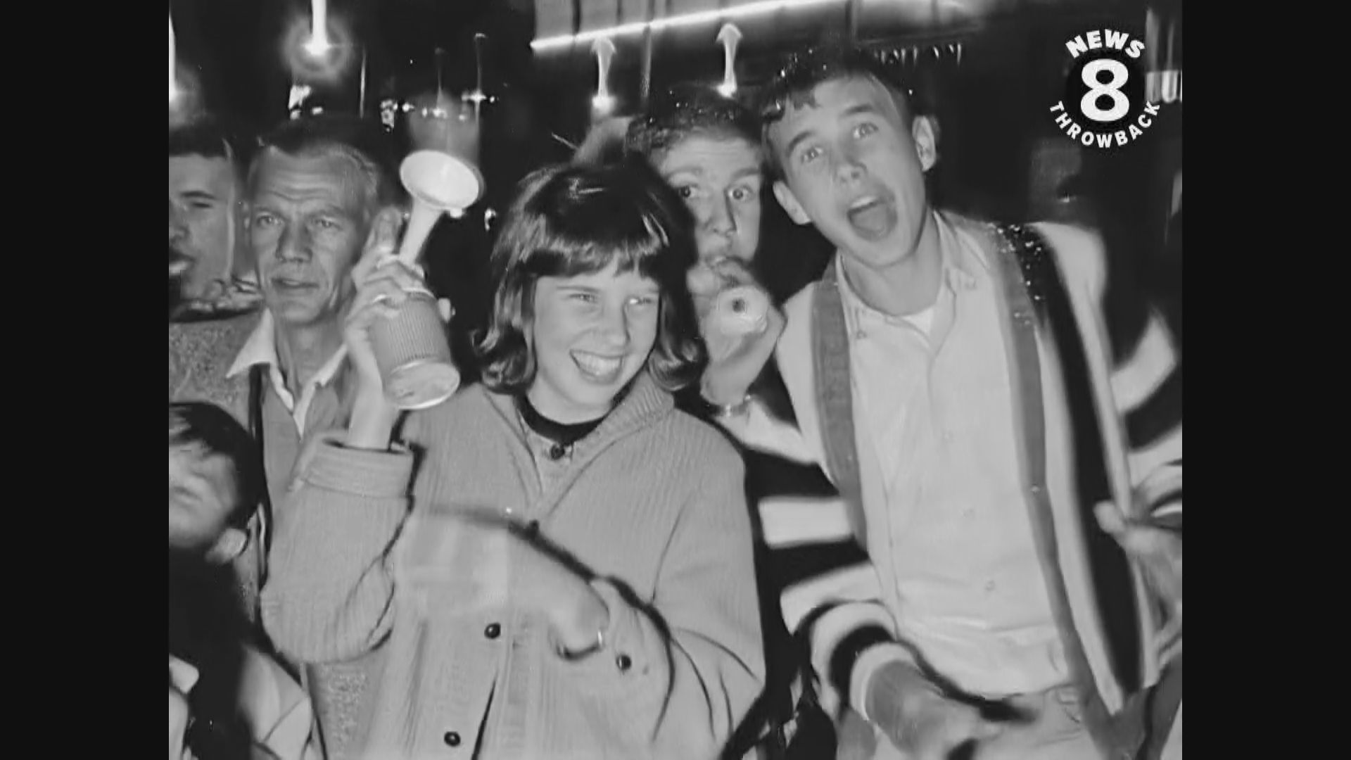 January 1, 1964 San Diegans celebrate New Year's Eve.