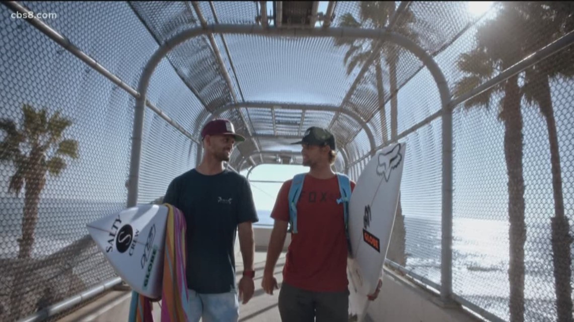 Prosurfers Damien and CJ Hobgood premier their documentary in San