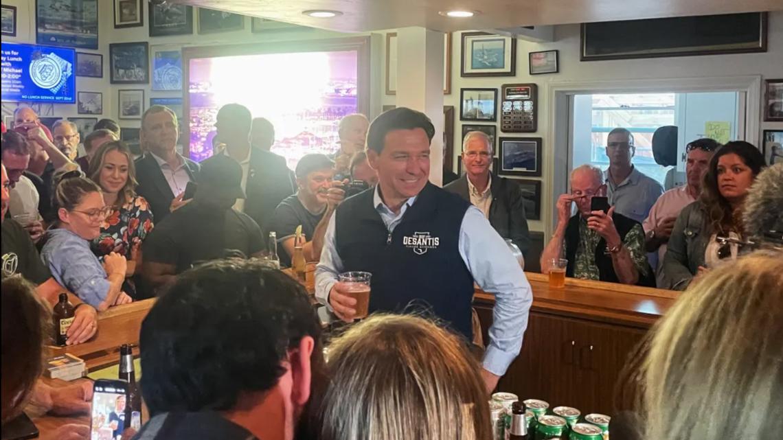 FL Gov Ron DeSantis visits Coronado, CA on presidential campaign - Vimarsana News