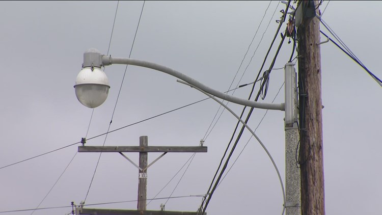 Residents in the Loma Portal area in the dark as city crews work to fix streetlights