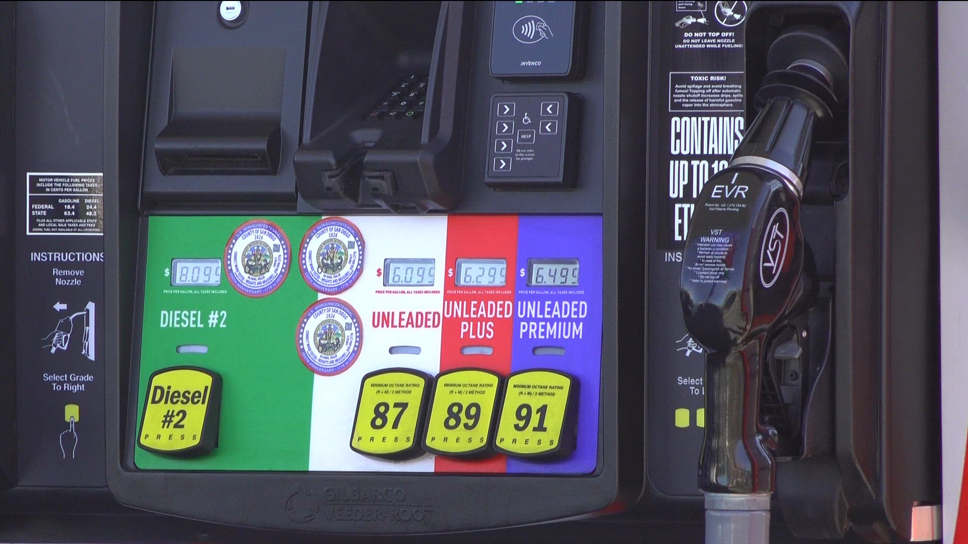 San Diego gas prices near record high as fuel costs go beyond the pump ...