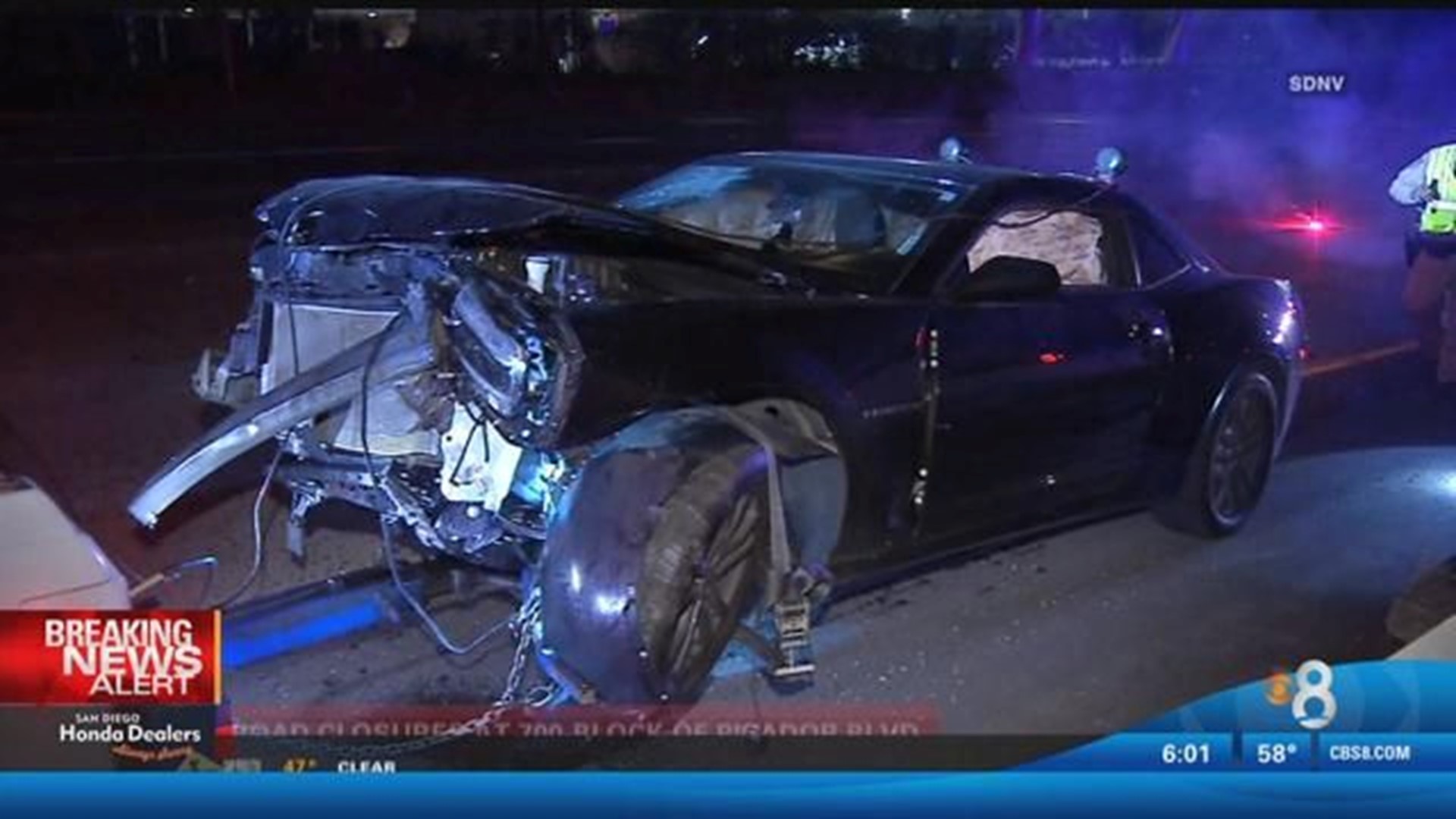 Motorcyclist killed in Otay Mesa crash | cbs8.com