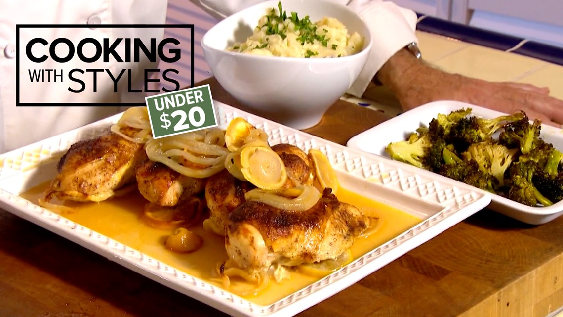 Cooking with Styles Under $20: Lemon Chicken