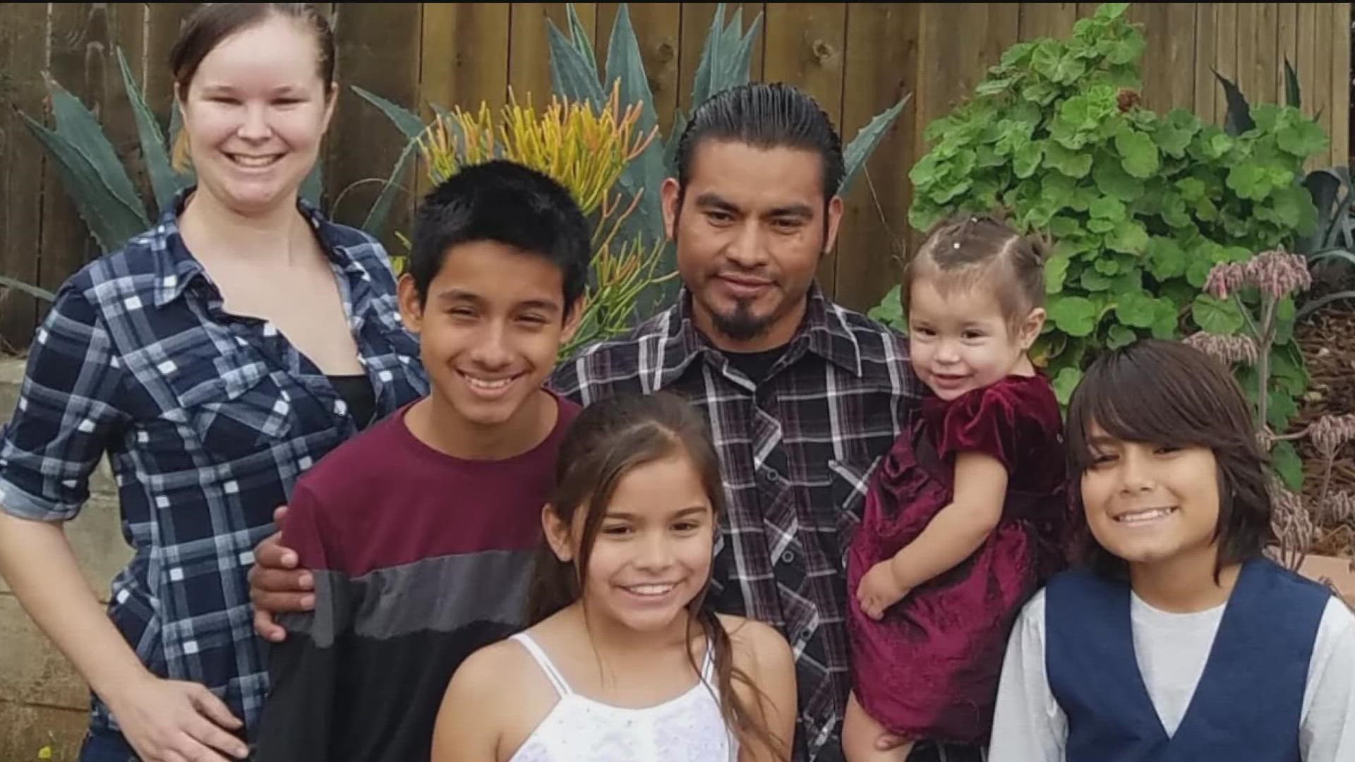 Delfino Gonzalez was killed on Interstate 15 on Sept. 18, by a drunk driver. Now, his family is on the verge of being evicted, struggling to make ends meet.