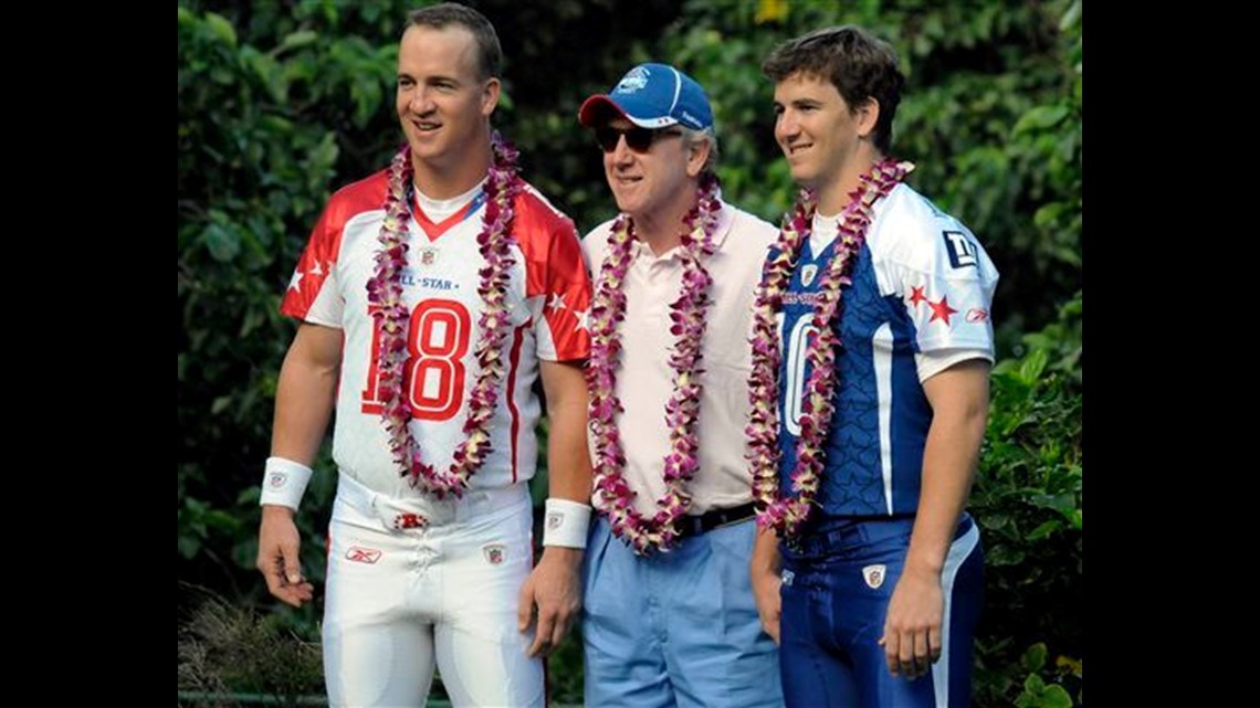 Super Bowl 2013: Jack Harbaugh, Jackie Harbaugh and Joani