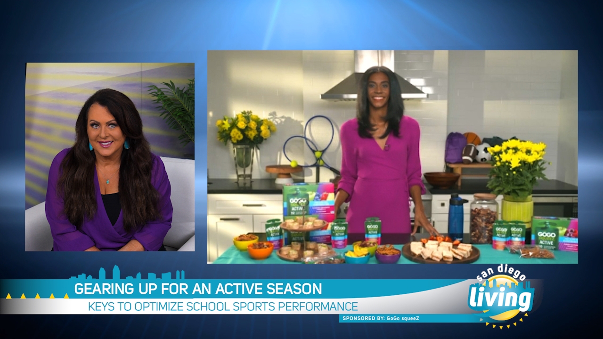 Former WNBA athlete and Sports Dietitian Briana Butler joins our Laura Cavanaugh with easy tips to help fuel young athletes. Sponsored by: GoGo squeeZ